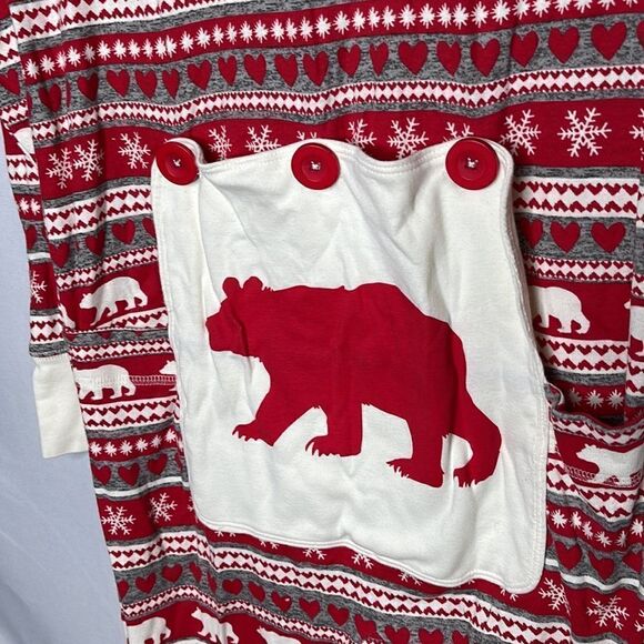 Little Blue House By Hatley Bear Suit PJ’s. Size XS. - Picture 9 of 9